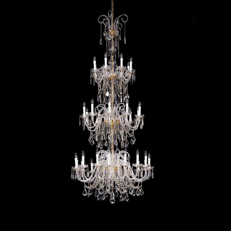 Contemporary crystal chandelier for hotel lobby banquet hall decoration pendant lamp home villa spiral staircase lighting_algz_1600116587106