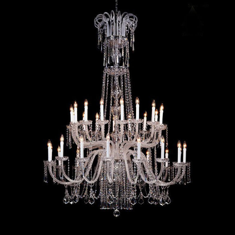 Contemporary crystal chandelier for hotel lobby banquet hall decoration pendant lamp home villa spiral staircase lighting_algz_1600116587106