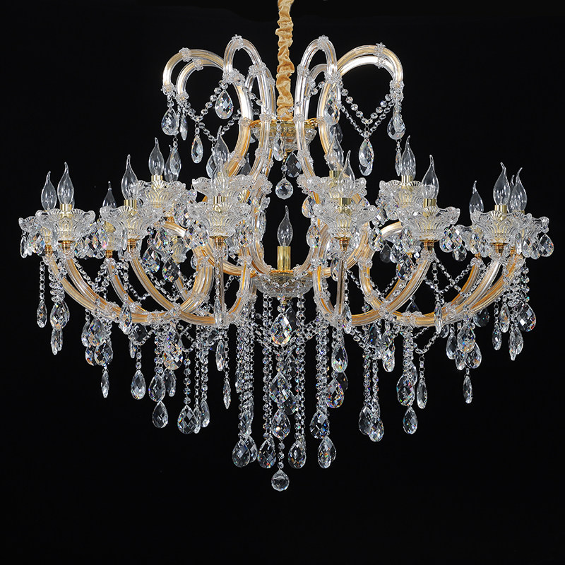 Contemporary luxury Maria Theresa crystal chandelier modern home pendant light for hotel lobby banquet hall decoration lights_algz_1600228560956