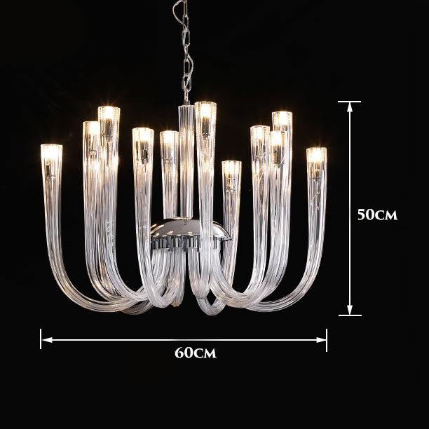 Creative Coral Shape Glass Tube Hanging Light for Dining Room Modern Restaurant Decoration Chandelier Lights_algz_1600798001118