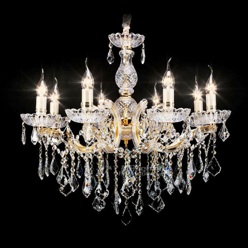 Crystal Chandelier High Quality Maria Theresa Gold Lighting Project Hotel Modern Classic Wedding Decor Lighting Fixtures_algz_1600533161893