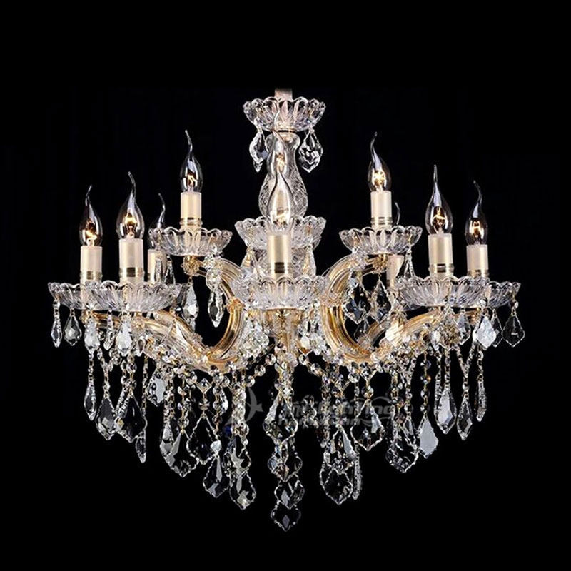 Crystal Chandelier High Quality Maria Theresa Gold Lighting Project Hotel Modern Classic Wedding Decor Lighting Fixtures_algz_1600533161893