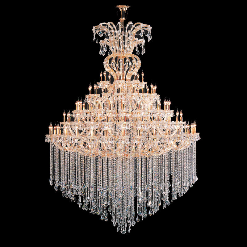 European classic wedding church large crystal lamp chandelier living room villa lighting decorative glass Maria Theresa lamps_algz_1600619435823