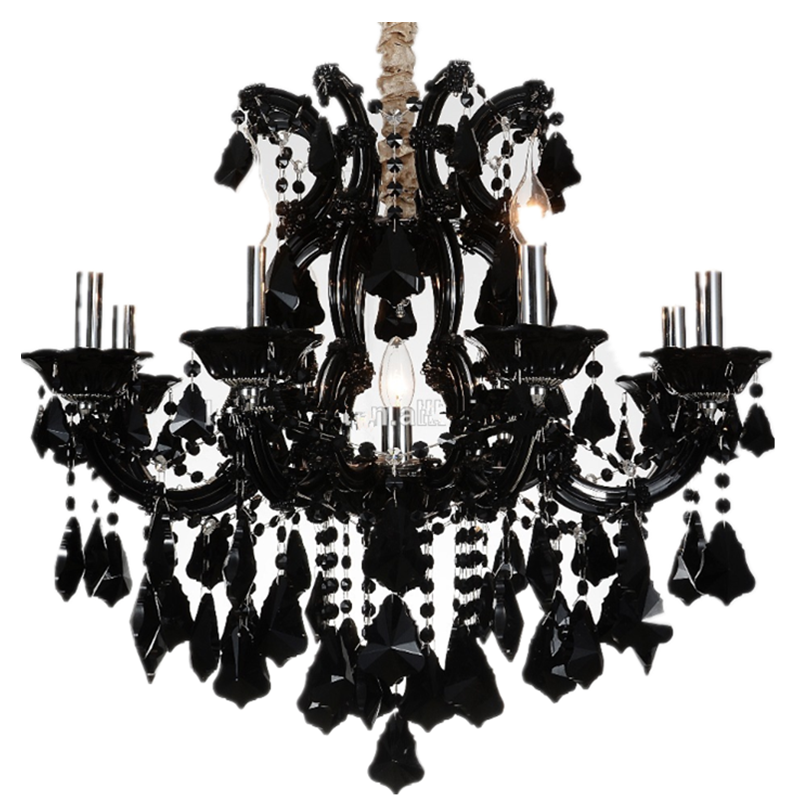 European crystal chandelier luxury atmospheric villa chandelier restaurant candle lamp staircase cross lamp_algz_62444037681