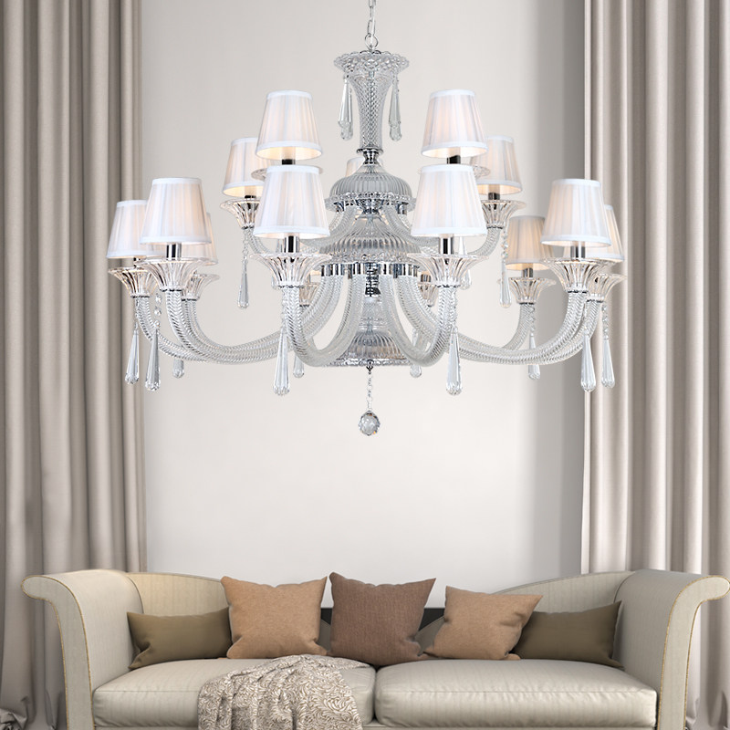 European crystal chandelier modern minimalist home living room ceiling chandelier hotel restaurant decoration luste pendant lamp_algz_1600238062506