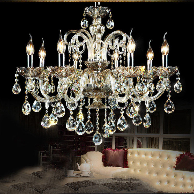 European crystal pendant light modern golden hanging crystal lamp luxury living room decorative candle glass chandelier lights_algz_62543587417