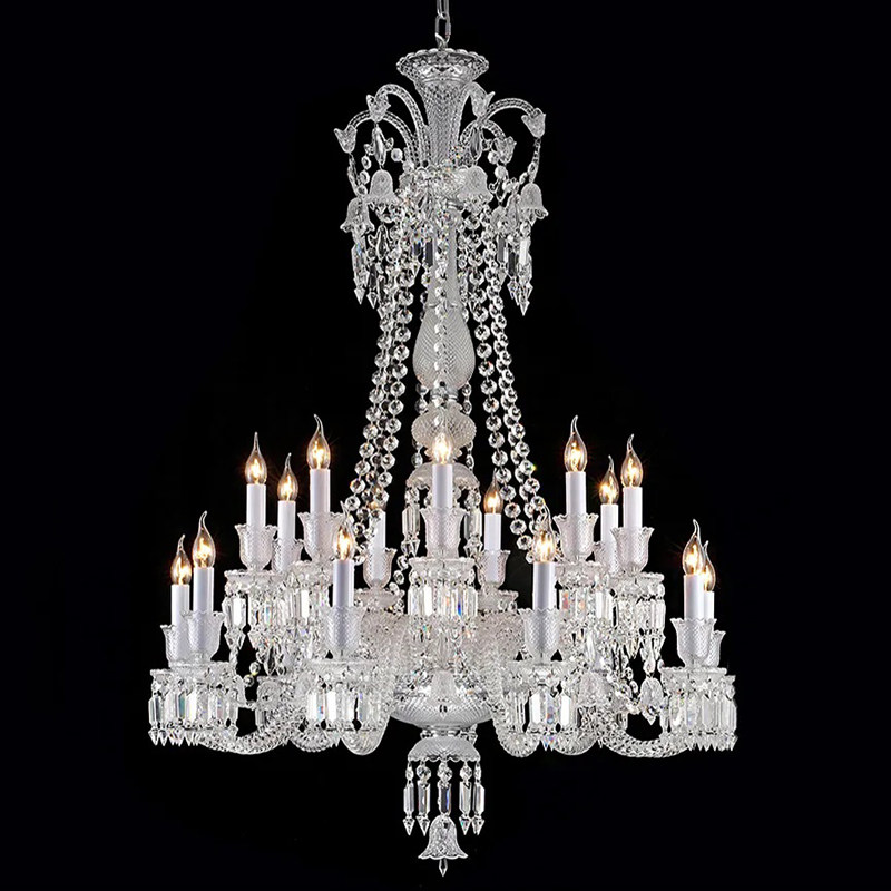 European Hotel Hall crystal chandeliers Lighting Decoration Customized Large event decorative Crystal Pendant Light_algz_1600873843304