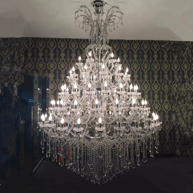 European Maria Theresa Crystal Chandelier Living Room dining room bedroom lamp Villa Hotel Hall Glass Chandeliers_algz_1600825729293