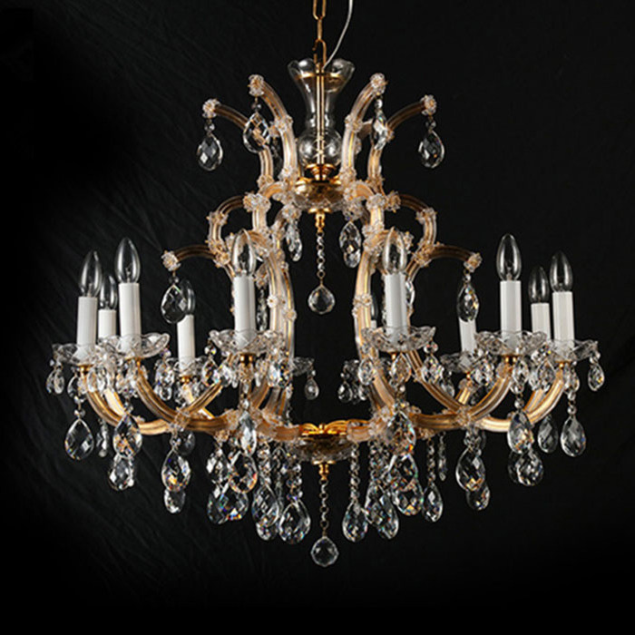 European Maria Theresa Crystal Chandelier Living Room dining room bedroom lamp Villa Hotel Hall Glass Chandeliers_algz_1600825729293