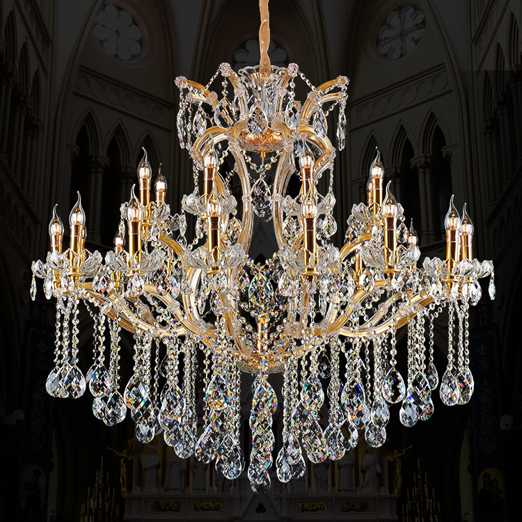 European modern Maria theresa k9 crystal lighting for hotel event decorative chandeliers pendant light_algz_1600794312913