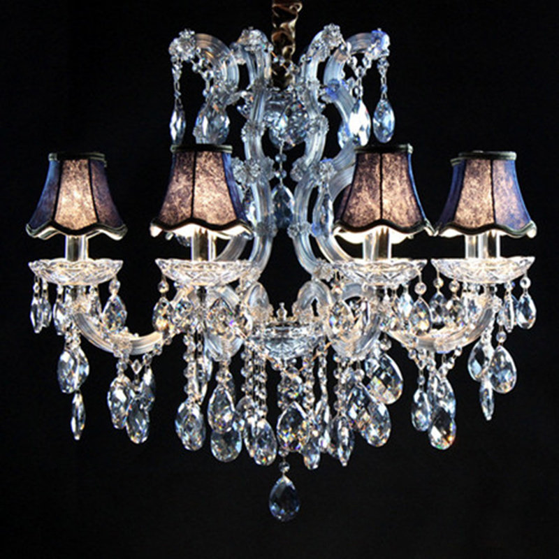European modern simple crystal lighting ceiling lamp living room dining bedroom chandelier luxury Maria creative clip lamp_algz_1600152262581