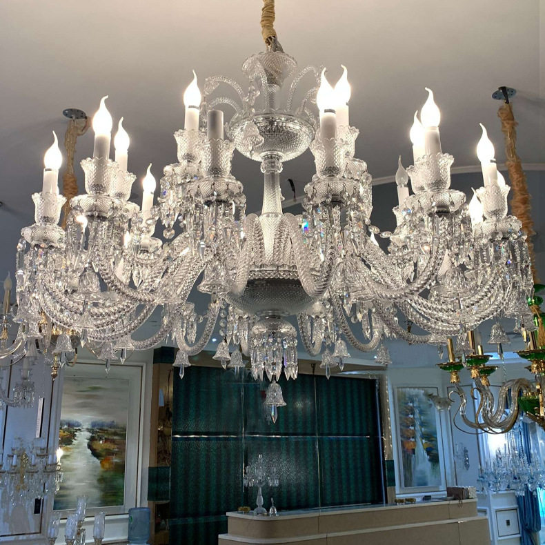 european modern style chandelier decoration hotel chandelier luxury crystal pendant chandelier_algz_1600632068423