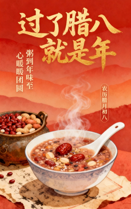 腊八 | 粥香暖胃，情暖人心 —— 广东金辛医药生物科技有限公司与您共迎新春！