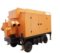 抗洪抢险---移动式排水发电照明泵站