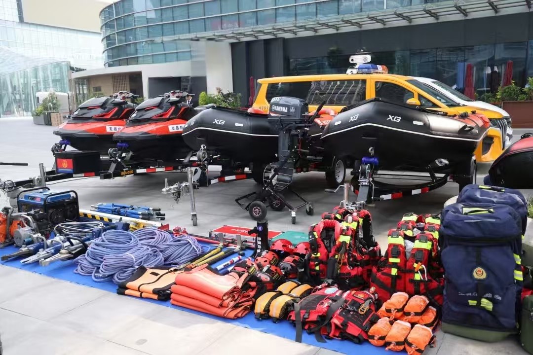 中安众信携尖端装备护航防灾减灾宣传周