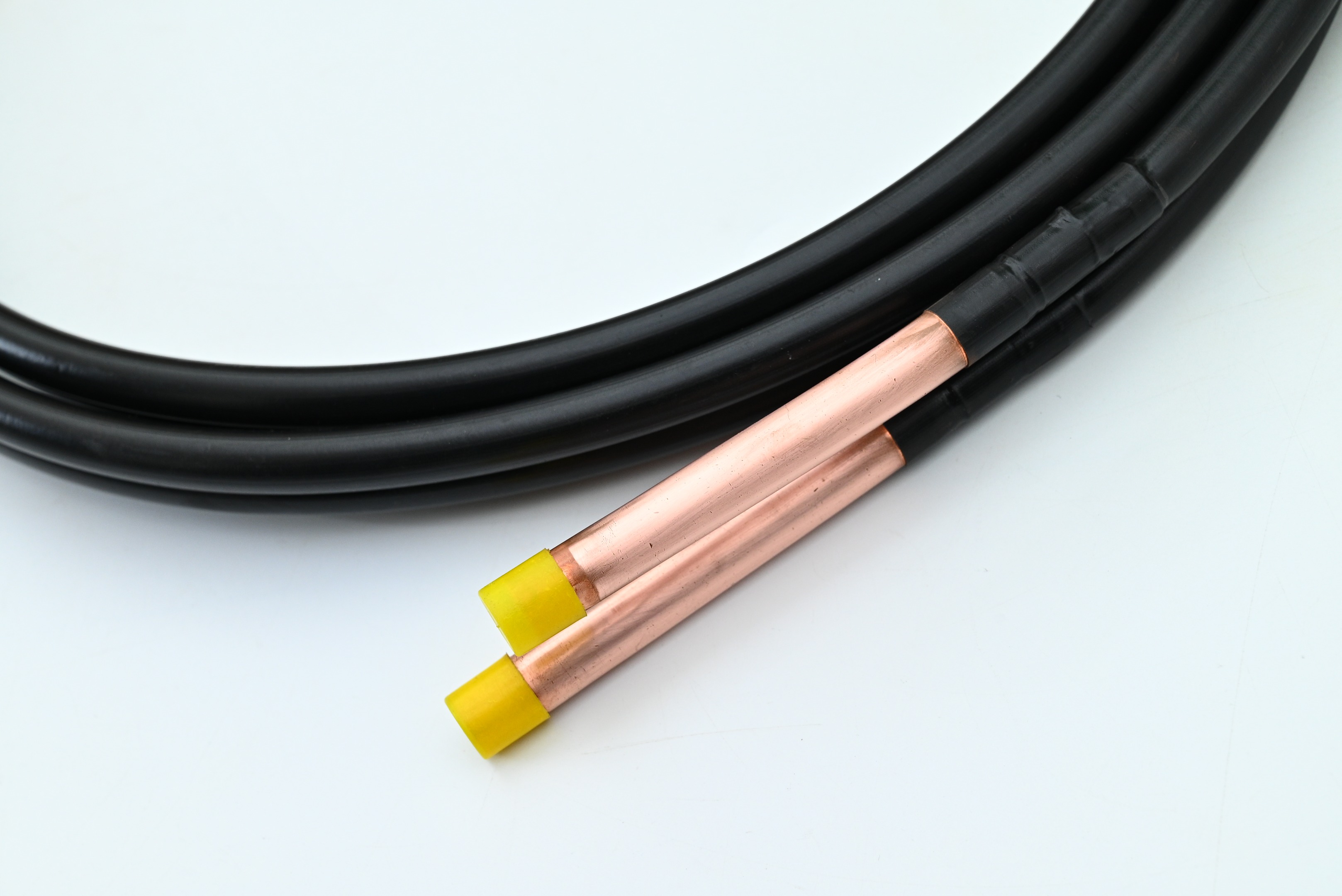 黑橡胶塑空空调铜铝连接管