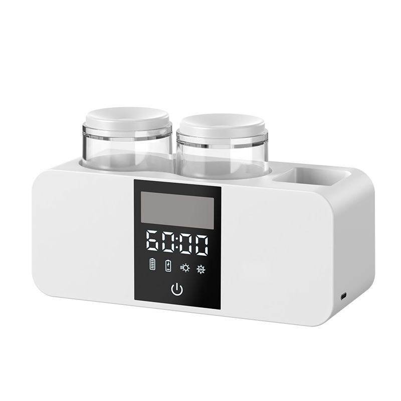 可烘干智能牙刷架紫外线消毒器杀菌壁挂式免打孔漱口杯套装