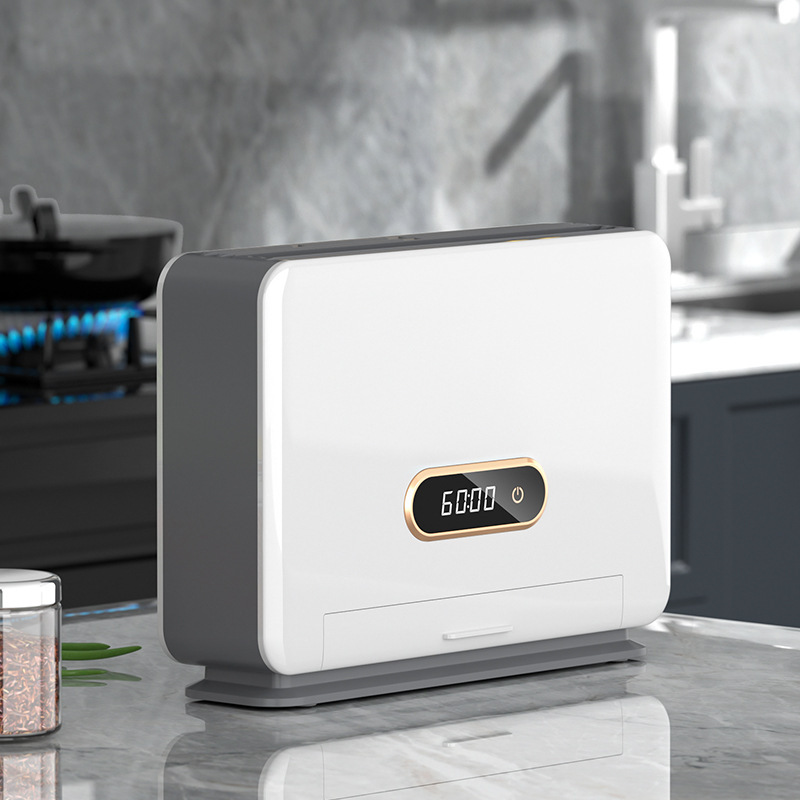 紫外线消毒刀架 多功能刀具菜板一体机 带烘干筷子筒杀菌置物架