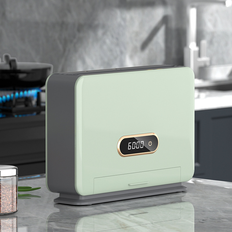 紫外线消毒刀架 多功能刀具菜板一体机 带烘干筷子筒杀菌置物架