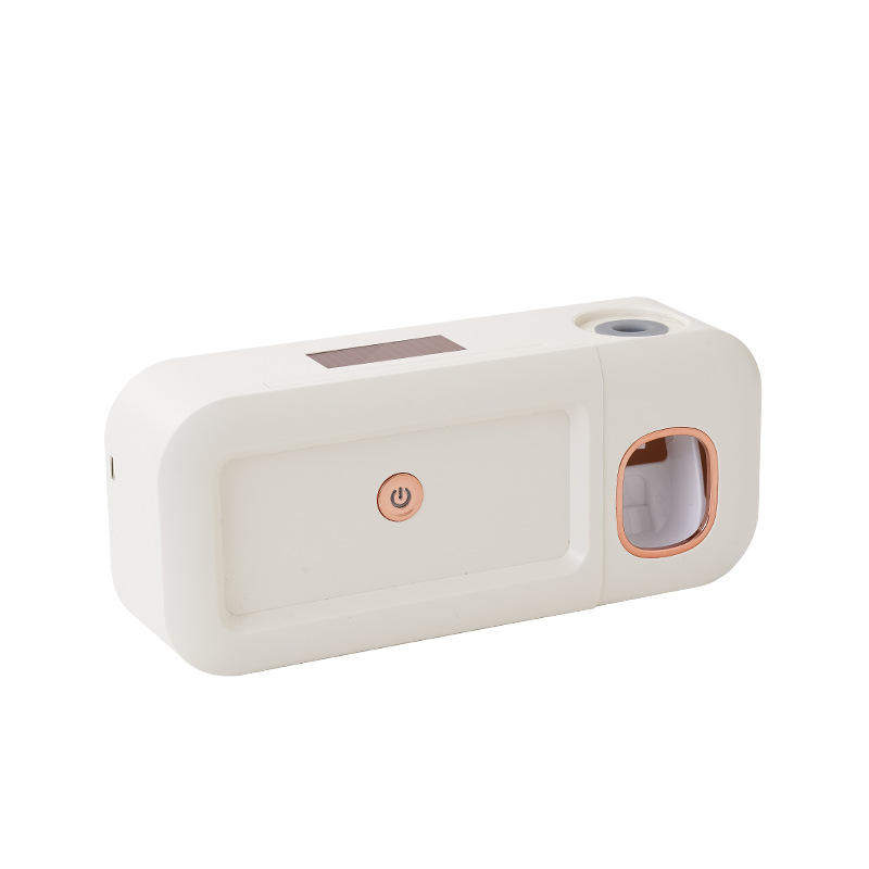 智能紫外线杀菌牙刷架免打孔壁挂式牙刷盒浴室牙刷置物架跨境收纳