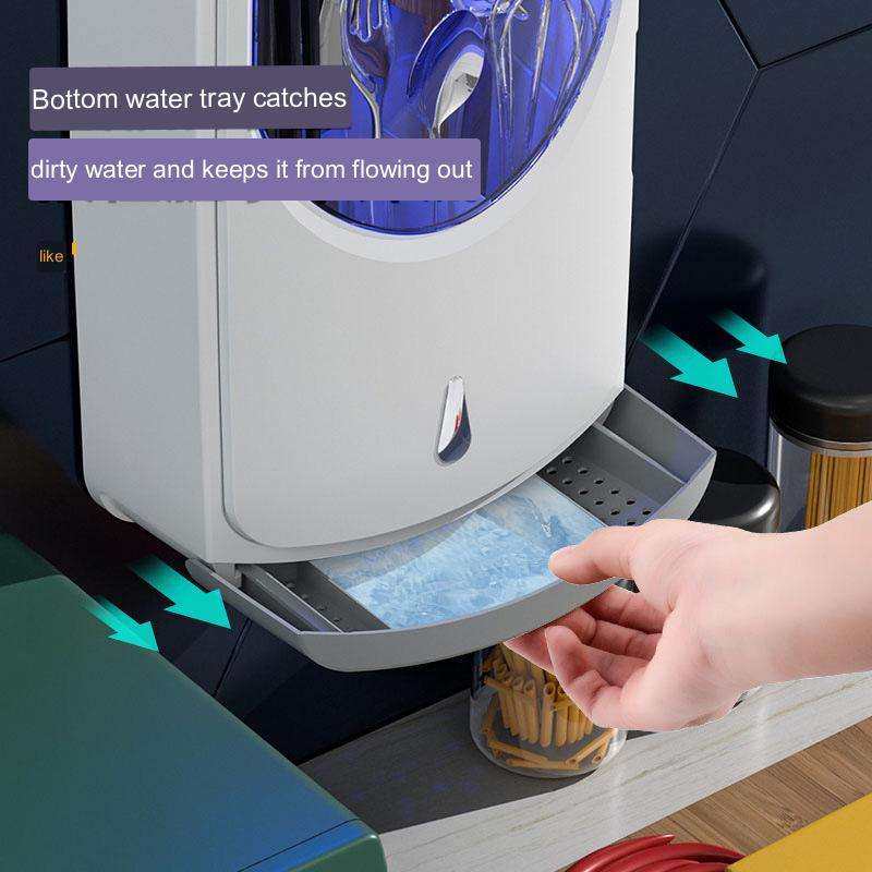 智能紫外线杀菌风干沥水免打孔壁挂式筷子筒卫生便捷健康厨房必备