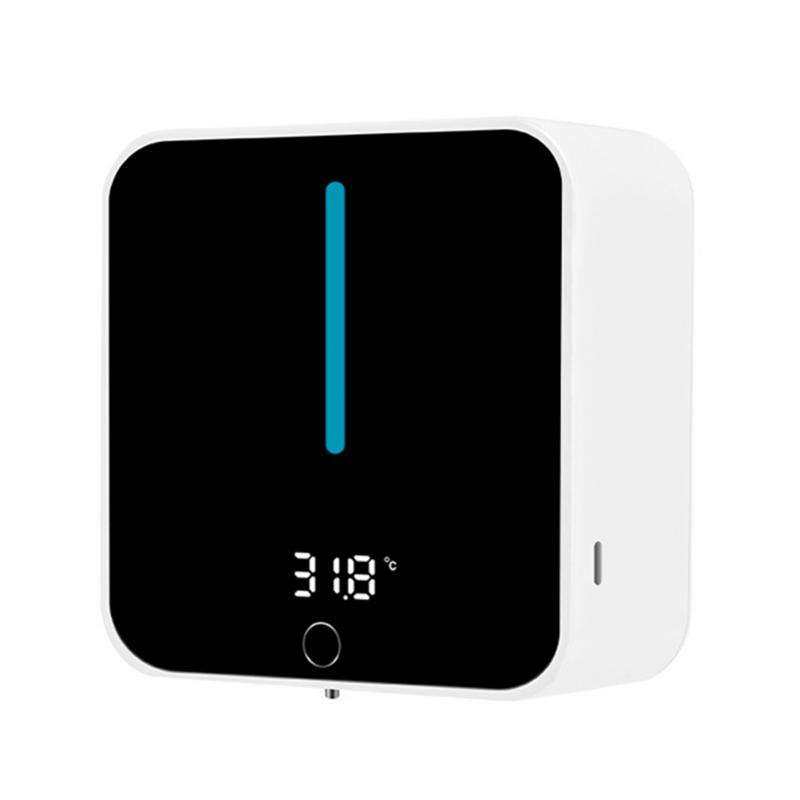 干电池款自动感应喷雾皂液器洗手液酒精免接触消毒器挂壁式消毒机