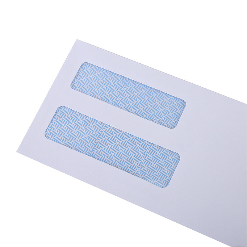 Factory Business envelope customized logo print window enveloppe 10# Customized Self Seal Business Windowless Printed