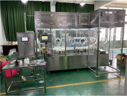 HM VL-FSC series Mono-block type Automatic Injectable Vial Liquid Filling & Sealing Machine