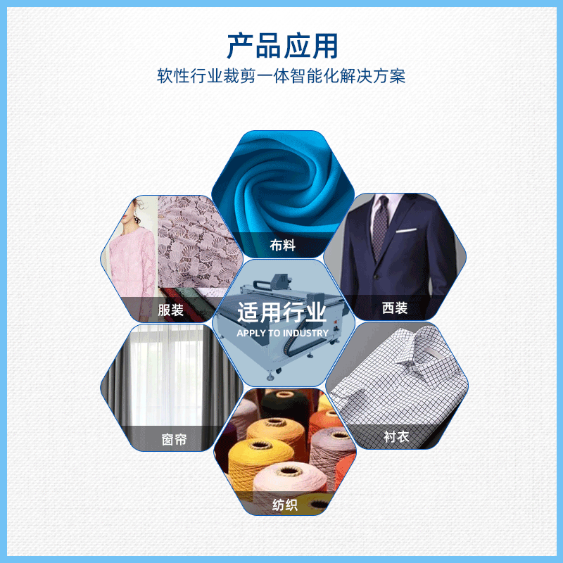 ZC-1612自动送料震动刀裁床服装纺织窗帘切割机