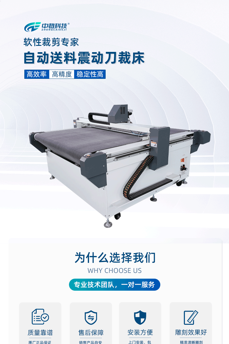 ZC-1612自动送料广告包装纸盒智能裁切机- 广州市中裁科技有限公司