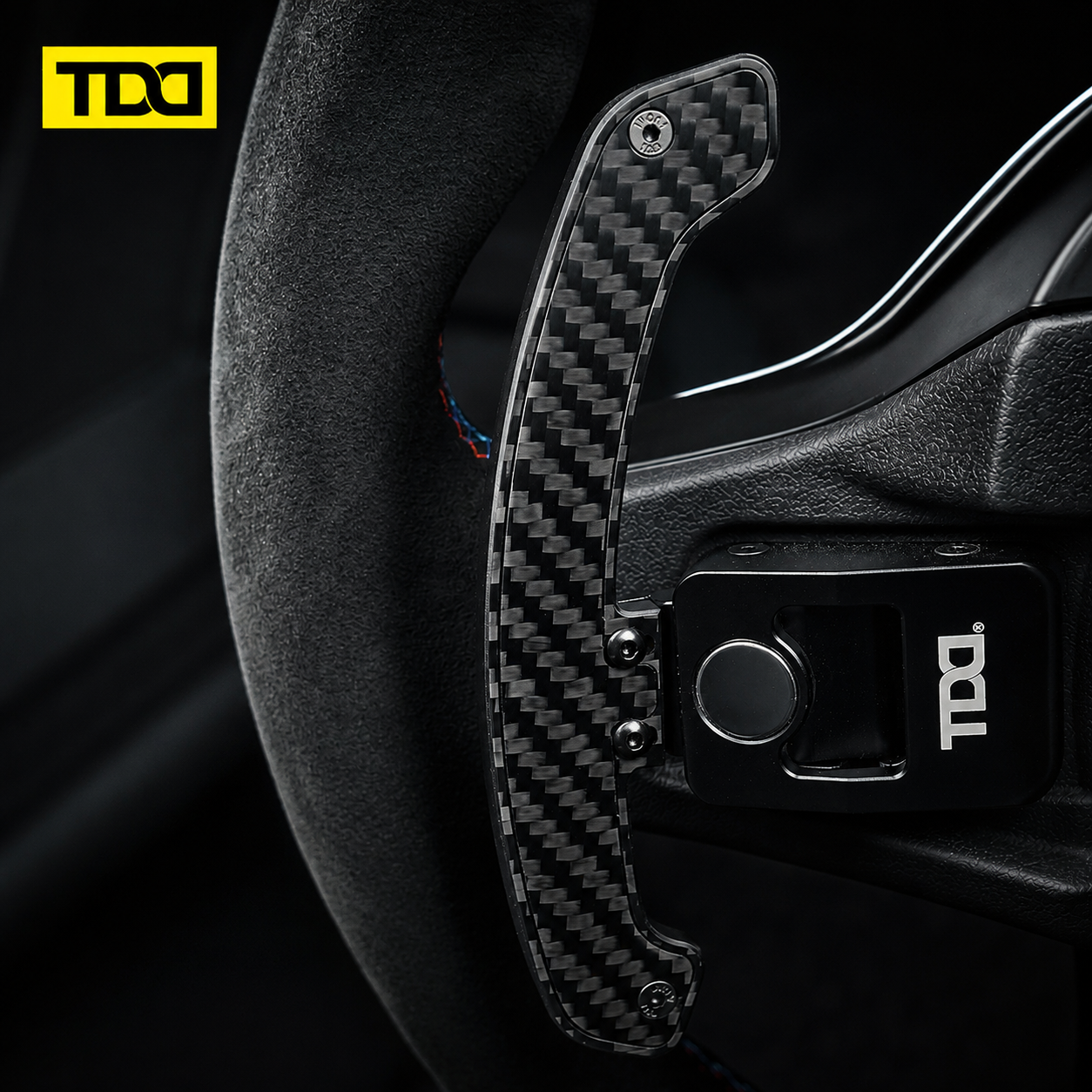 TDD Carbon Fiber LED Magnetic Paddle Shifters for BMW F & G Series