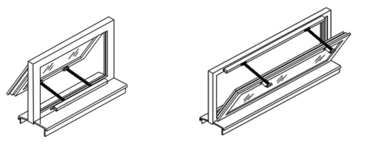 双链条式电动开窗器
