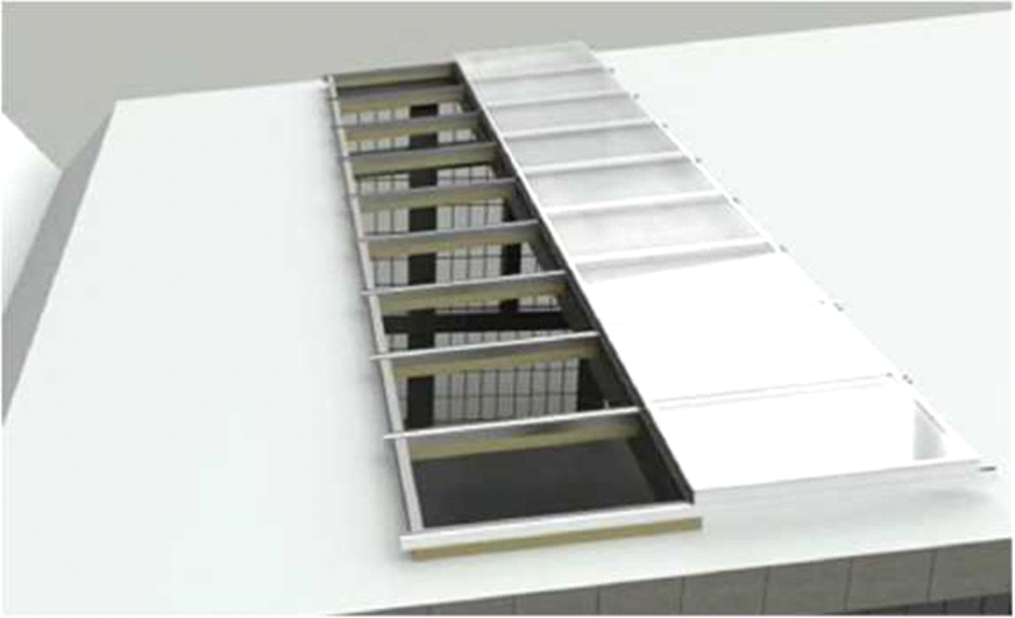 大型电动平移屋顶