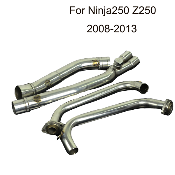 2008-2013 Kawasaki NINJA250 Z250 Exhaust Muffler Motorcycle Link Pipe