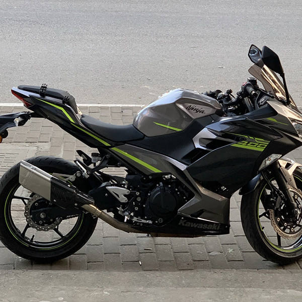 2018-2021 Kawasaki Ninja 400 Ninja250 Motorcycle Exhaust Pipe Titanium