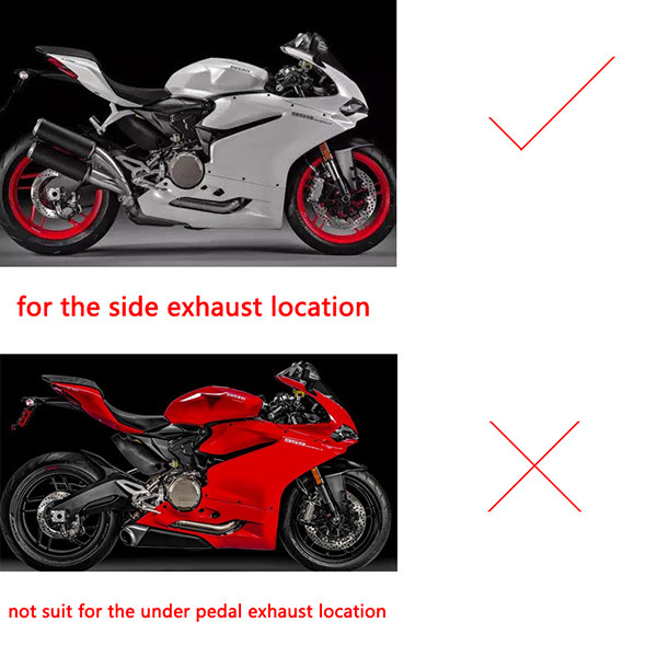 Ducati 959 Motorcycle Slip-on Exhaust Titanium Alloy