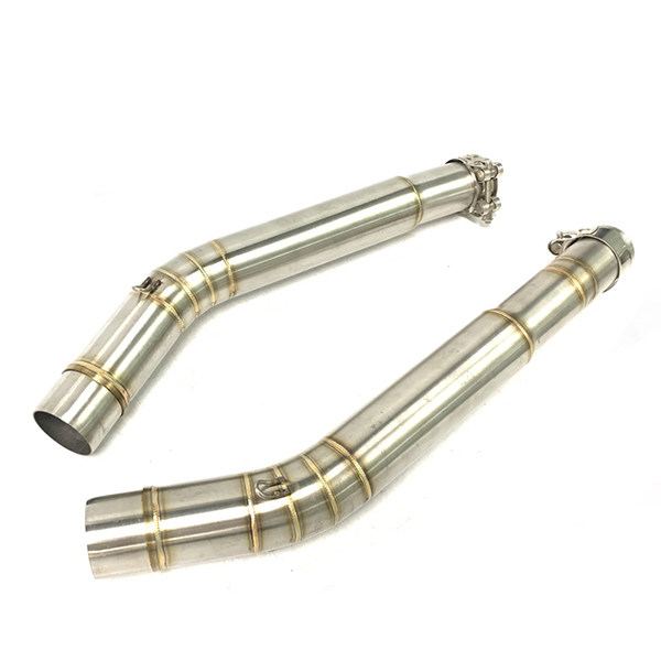 2008-2015 Suzuki GSXR1300 GSX1300 R Exhaust Middle Link Pipe 51mm Motorcycle Exhaust Link Connect Pipe For GSXR1300