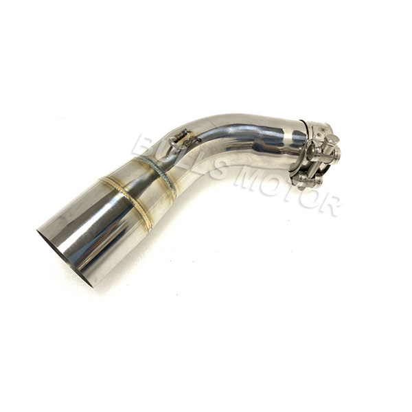 2016-2021 Suzuki SV650 SV650X Exhaust Middle Link Pipe Steel 50.8mm Motorcycle Mid-Pipe