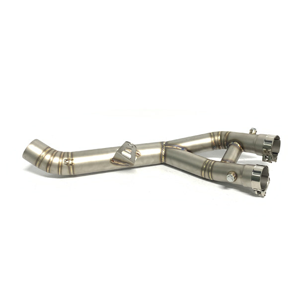 2015-2021 YAMAHA R1 Decat Pipe 60.5mm Motorcycle Exhaust Middle Link Pipe