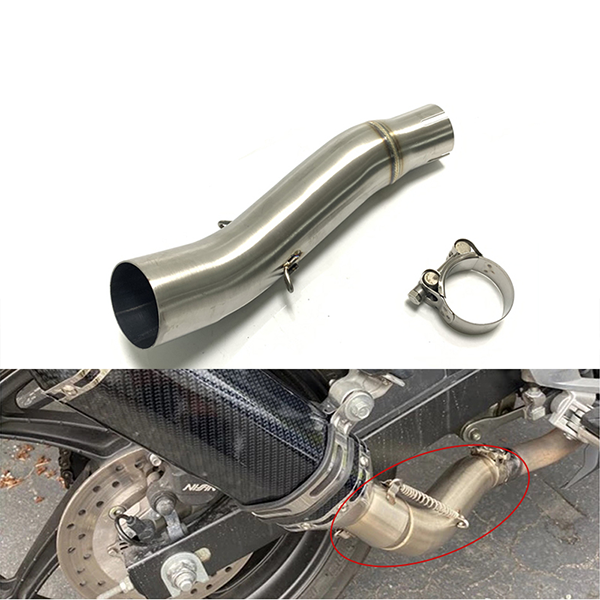 2018-2021 Honda CB300R CBR300 CB300F Motorcycle Exhaust Middle Pipe Steel