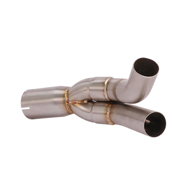 2004-2006 YAMAHA R1 Exhaust Decat Pipe Steel Motorcycle Exhaust Middle Pipe For R1 Connect Original Tube