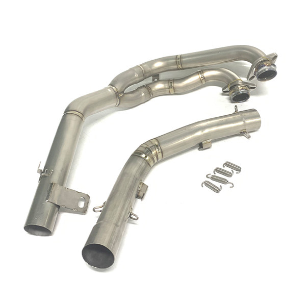 2022+ Aprilia Tuareg 660 Exhaust Front Link Pipe Steel Modified Motorcycle Exhaust Pipe