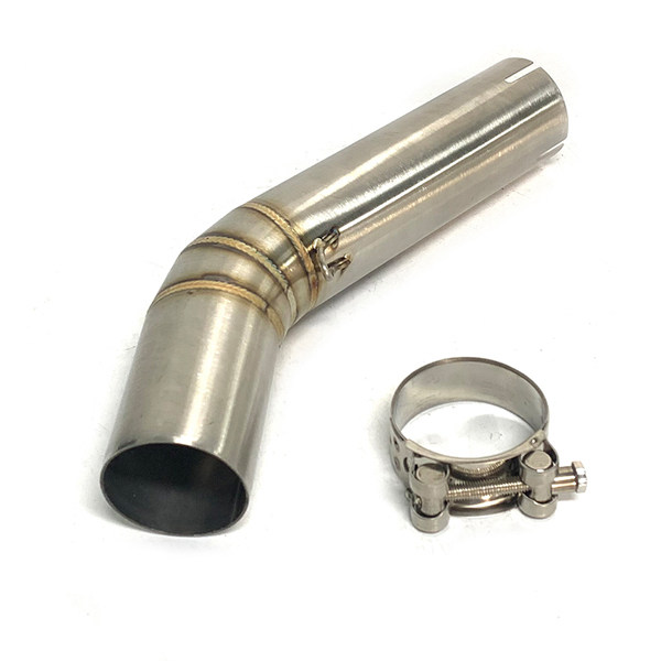 2006-2007 Suzuki GSX-R 600 / GSX-R 750 Exhaust Middle Pipe 51mm Modified GSXR600 Motorcycle Exhaust Link Connect Tube