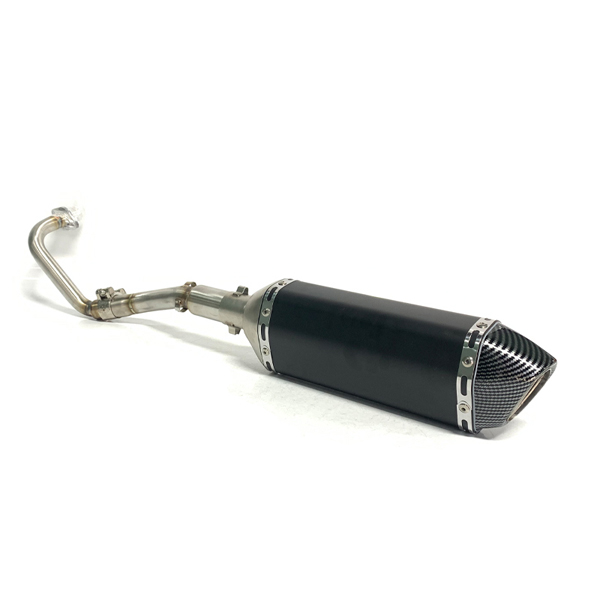 2017-2018 Vespa Lx 50 4t /Vespa S 4t /Primavera 4t /Sprint 4t /Piaggio Zip 2000 4t 2 Valves Engine Motorcycle Full Exhaust System Silencer Moto Vespa 50cc Exhaust