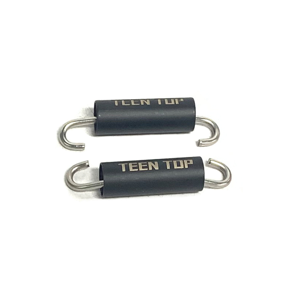 2pcs Stainless Steel Universal Motorcycle Muffler Springs Hooks Exhaust Pipe Connect Spring