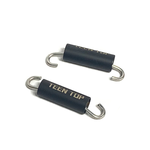 2pcs Stainless Steel Universal Motorcycle Muffler Springs Hooks Exhaust Pipe Connect Spring