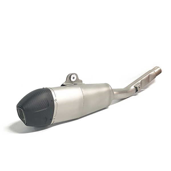 For Kawasaki V3.0 KX250 KX250F Motorcycle Slip-on Exhaust Muffler Steel 2021-2024