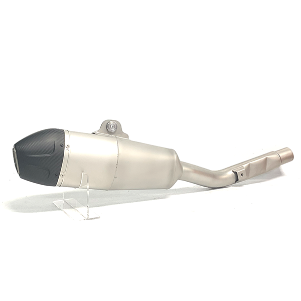 For Kawasaki V3.0 KX250 KX250F Motorcycle Slip-on Exhaust Muffler Steel 2021-2024