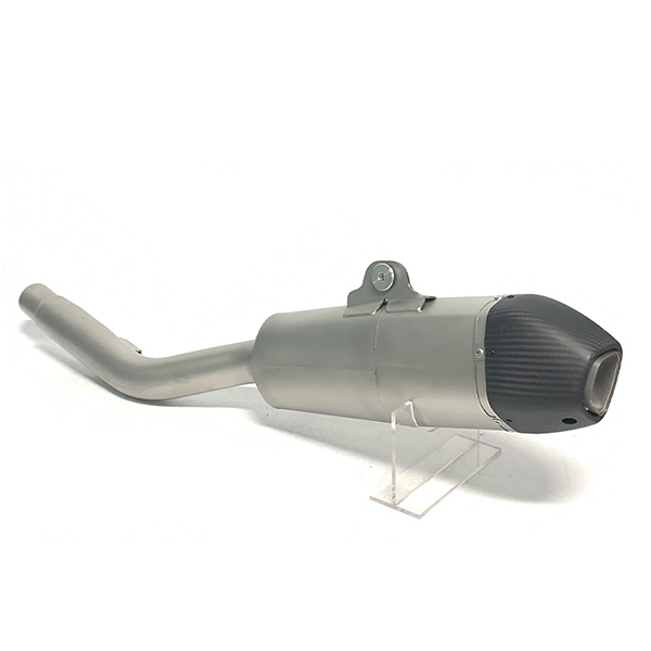 For Kawasaki V3.0 KX250 KX250F Motorcycle Slip-on Exhaust Muffler Steel 2021-2024