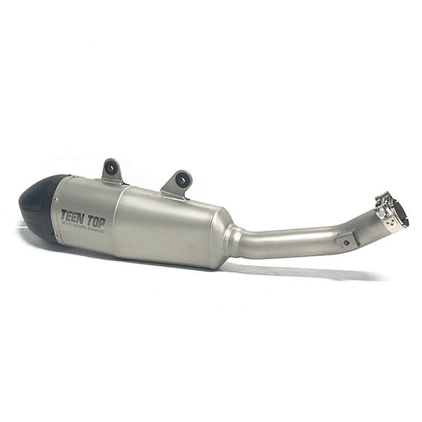 Motorcycle Exhaust For KAYO K6R Exhaust Muffler with Silencer Steel 2026+